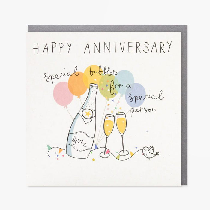 Belly Button Special Person Anniversary Greetings Card