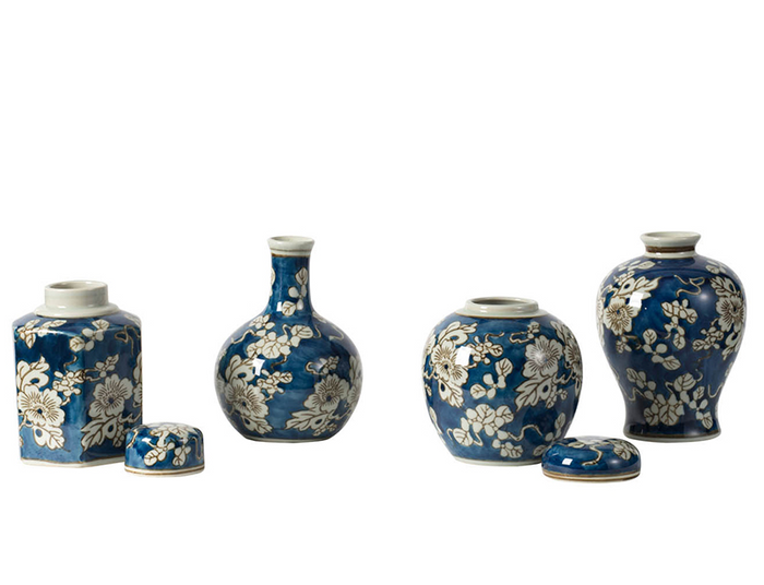 Blue and White Jar/Vase Collection