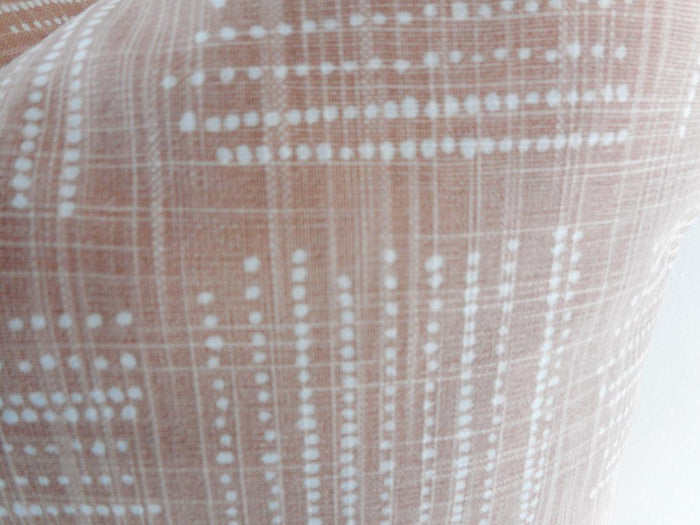 Cross Hatch Dots Pillow Cover