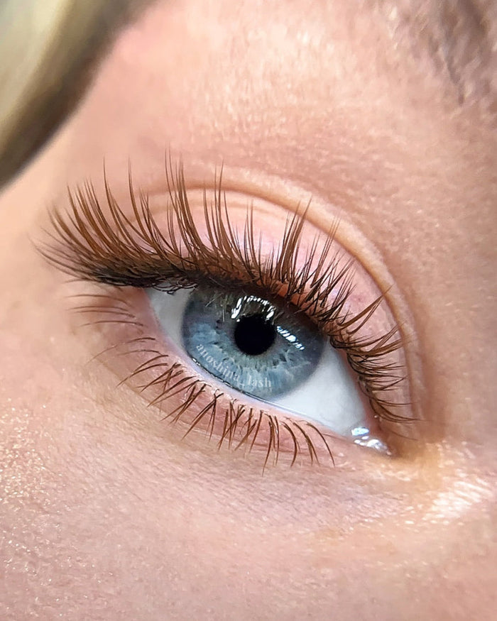 Eyelash Extensions Brown Collection Mix XXL – Praline / 0.07 mm – 25 Lines Qu.Like You