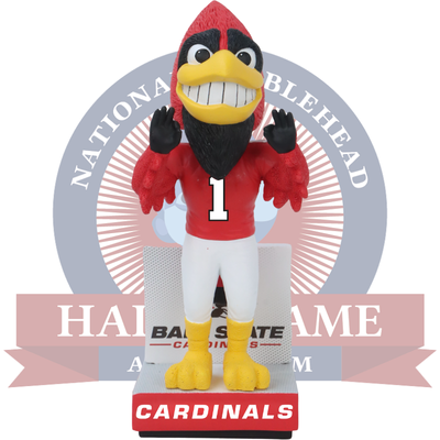 Charlie Cardinal Ball State Cardinals Mascot Bobblehead