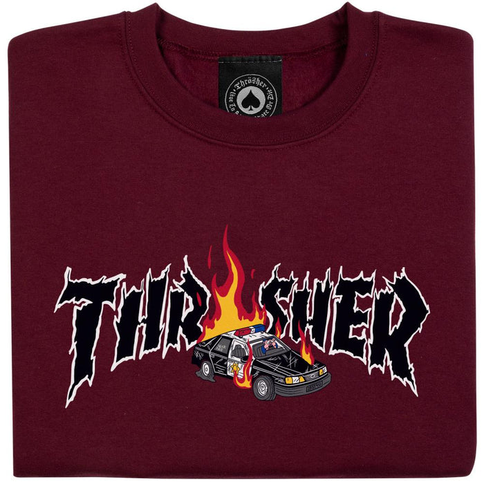 Cop Car Crew (Maroon)