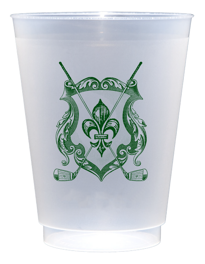Customizable Golf Crest 16oz Cups