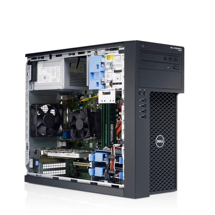 Dell Precision T1700 WorkStation - Intel Core i5-4570 Quad, 8GB Ram, NEW 240GB SSD, WIFI, DVDRW, Windows 10 Pro 64 bit, Keyboard/Mouse - Coretek Computers