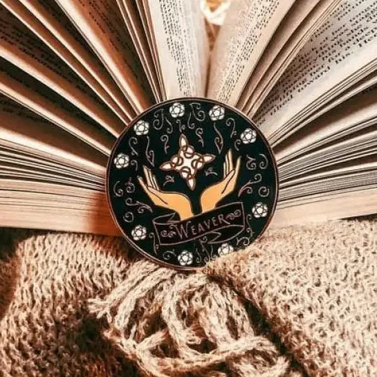 Discovery of Witches Inspired: Weaver Enamel Pin