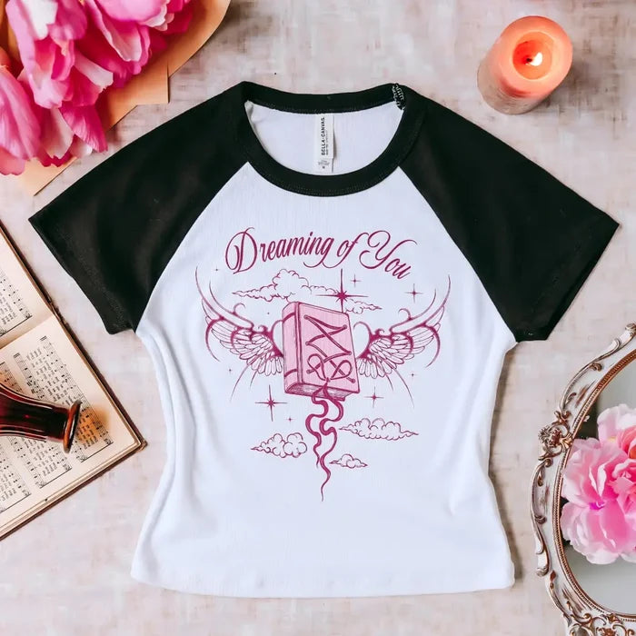 Dreaming of Books Baby Tee - Shirt