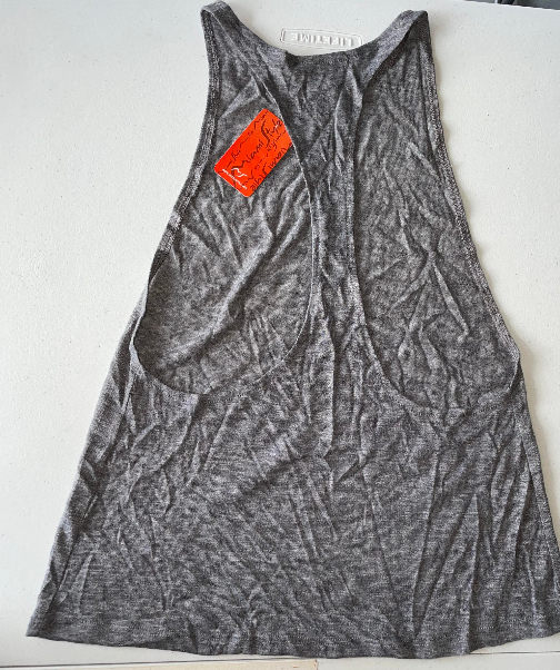 FS434 Gray Women's Tank Top SIZE Medium