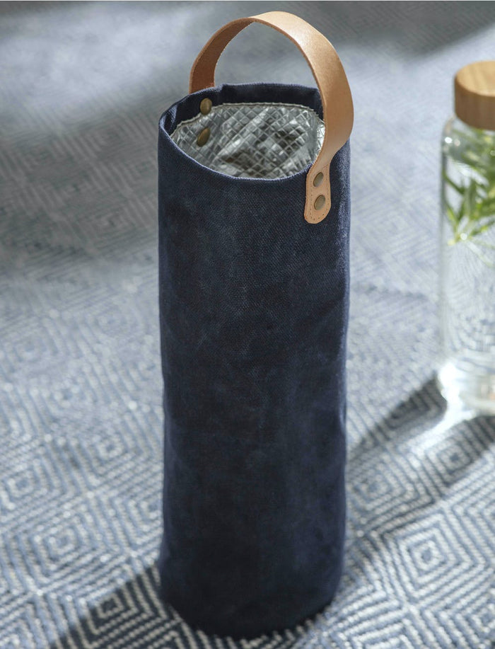 Garden Trading Kimmeridge Bottle Bag - Ink
