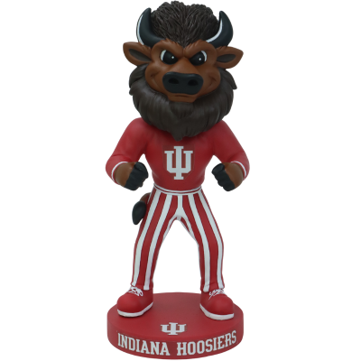 Hoosier the Bison Indiana Hoosiers Mascot Bobblehead