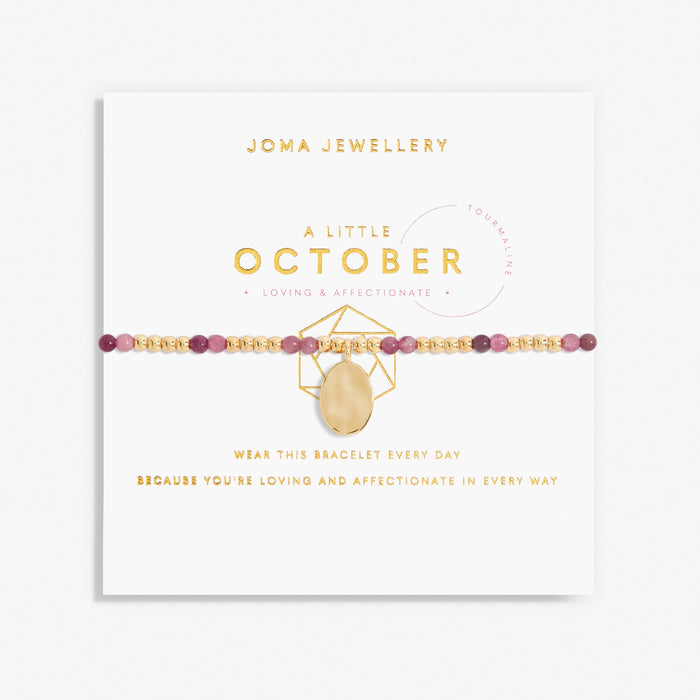 Joma A Little Bracelet - October Tourmaline