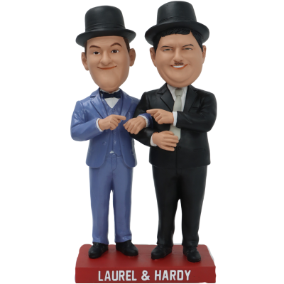 Laurel & Hardy Dual Bobblehead