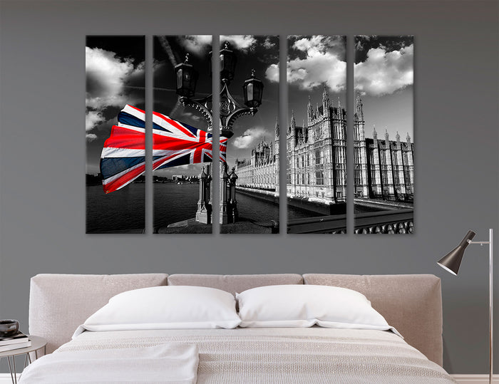 London BW Canvas Print #9225