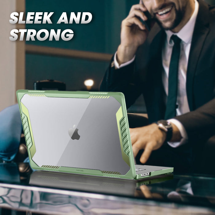 MacBook Pro 16 inch (2026-2021) Unicorn Beetle Case Cover(open box)-Green