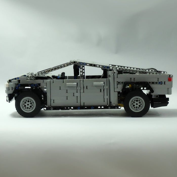 MOC - 94675 Technology Series Dynamic Version Grey Cybertruck - LesDiy - Klemmbausteine
