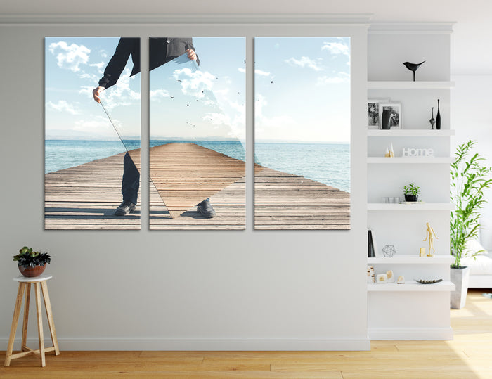 Modern Abstract Canvas Print #1135