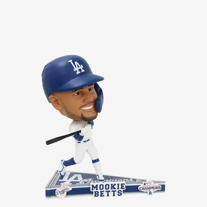 Mookie Betts Los Angeles Dodgers 2024 NL Champions Pennant Bighead Bobblehead