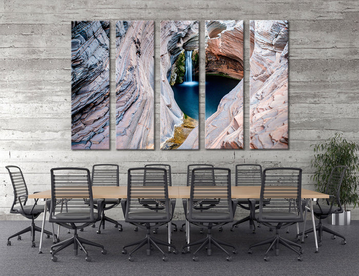Mountain Lake Canvas Print #7062
