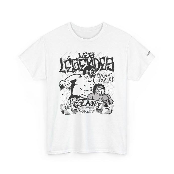 Nerdee's - Legends Never Die Series -"The Giant" Tribute Art - Unisex Heavy Tee