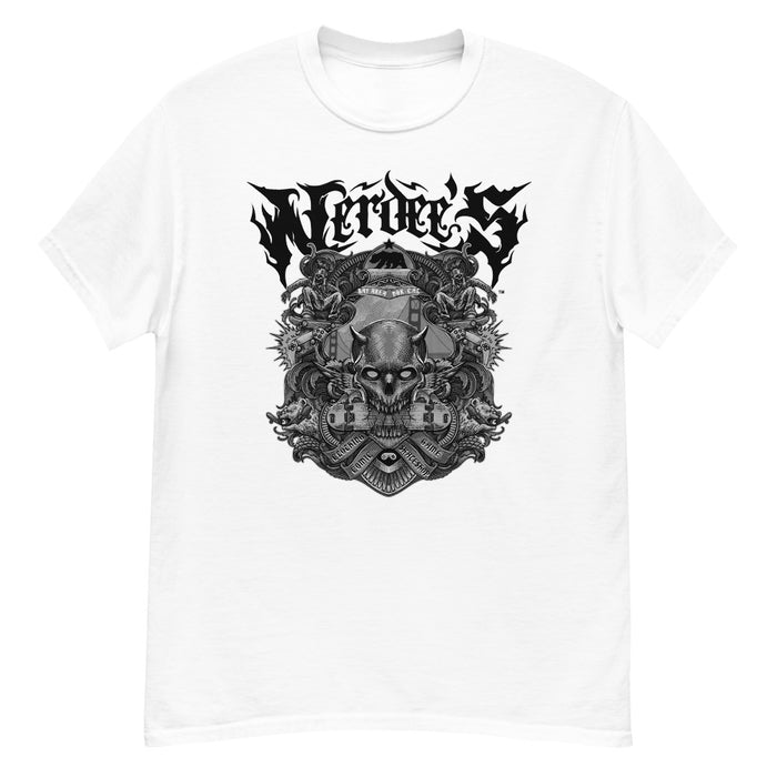 Nerdee's "Bay Area Biz" (Design 02) - Men's heavyweight tee