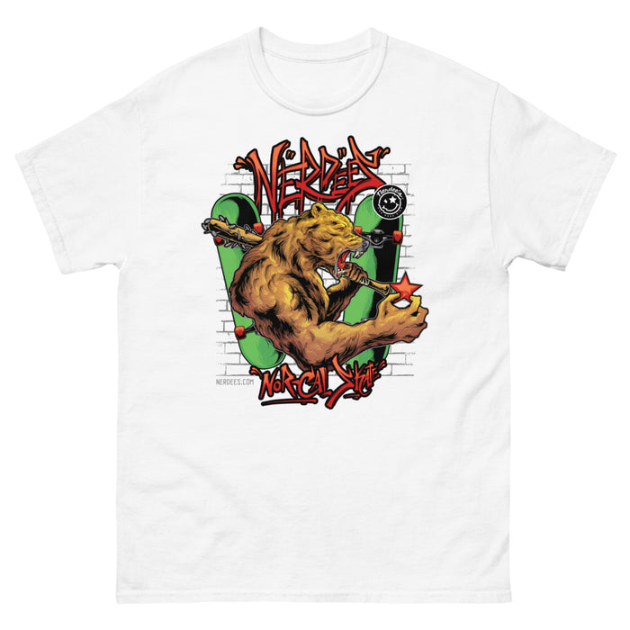 Nerdee's "The Cali Bear" (Design 01) - Men's heavyweight tee