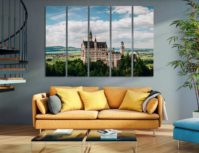 Neuschwanstein Castle Canvas Print #9084