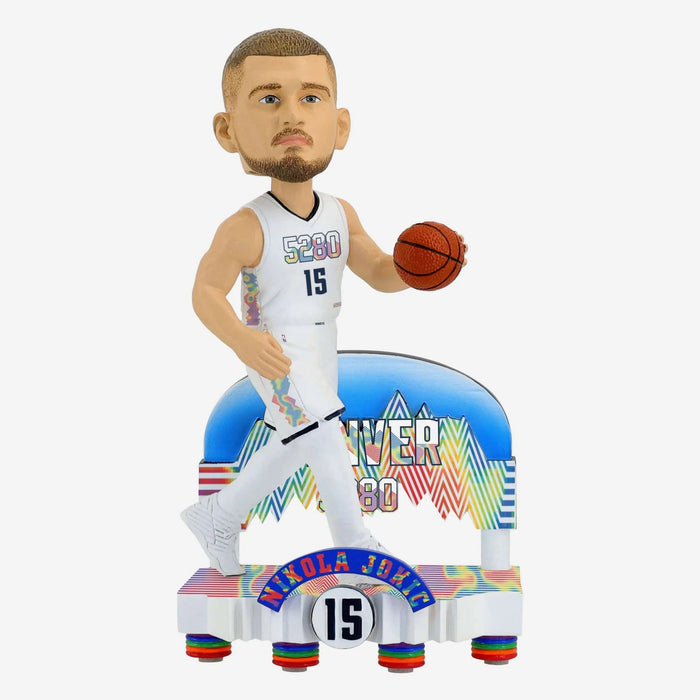 Nikola Jokic Denver Nuggets 2025 City Jersey NBA Basketball Bobblehead
