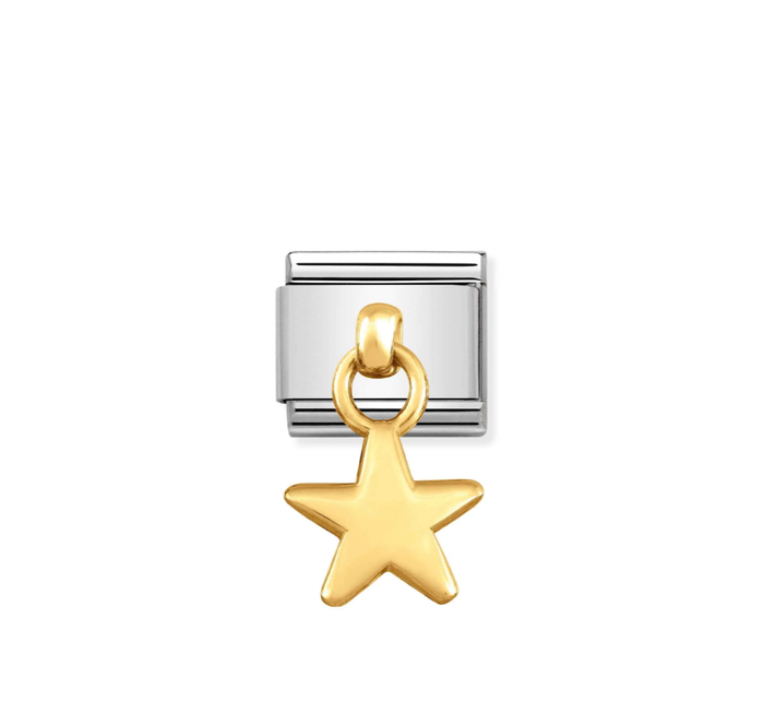 Nomination Classic Gold Star Pendant Charm