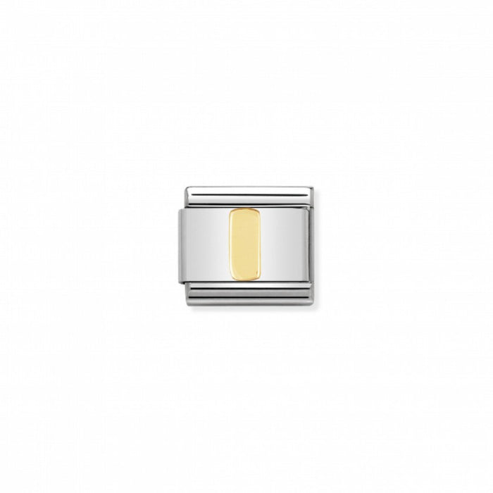 Nomination Classic Link Gold Letter I Charm