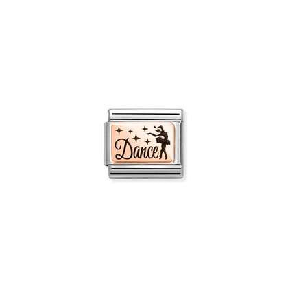 Nomination Classic Rose Gold Dance Charm