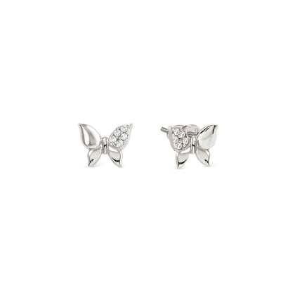 Nomination Petit Sparkle Stud Earrings - Butterfly