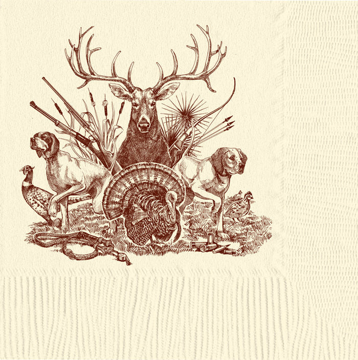 On the Hunt Beverage Napkin