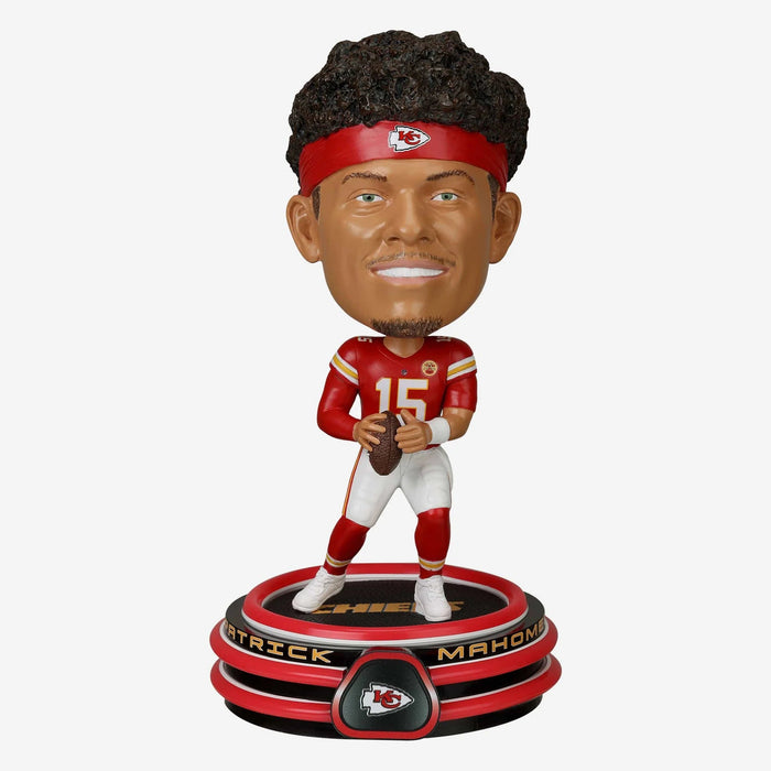 Patrick Mahomes Kansas City Chiefs Neon Bighead NFL Football Bobblehead