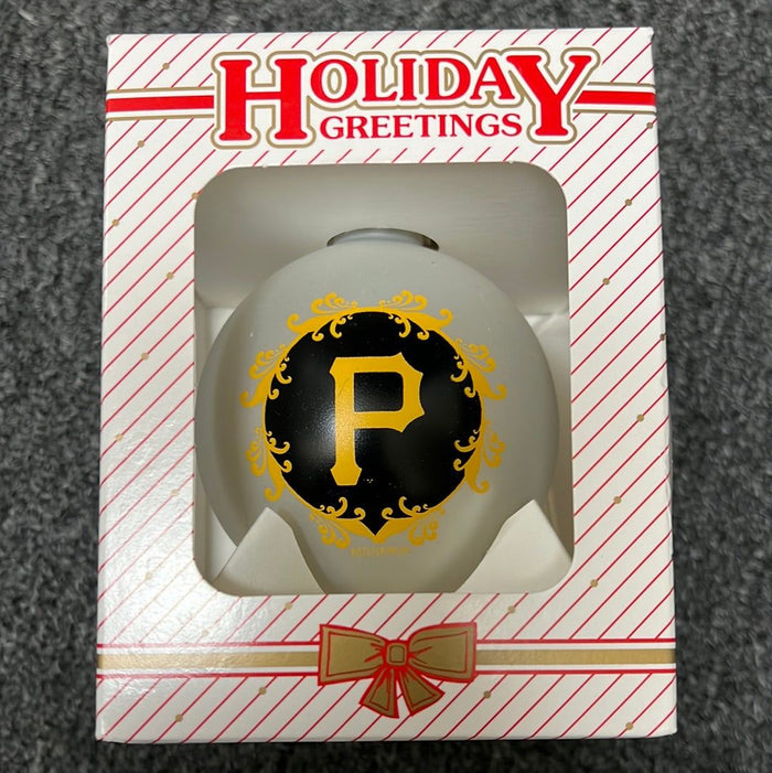 Pirates Large Creme Bulb Ornament