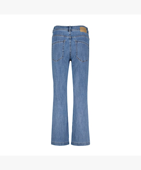 Red Button Colette Front Patch Pocket Jeans - Midstone