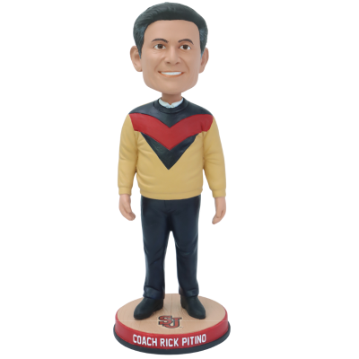 Rick Pitino St. John's Red Storm Coach Sweater Bobblehead