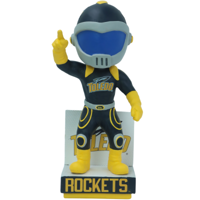 Rocky the Rocket Toledo Rockets Mascot Bobblehead (Presale)