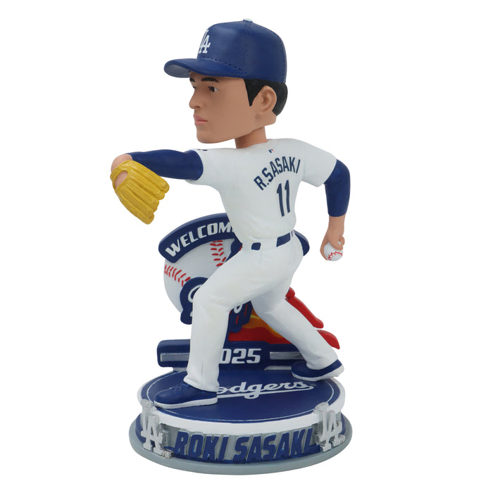 Roki Sasaki Los Angeles Dodgers Welcome To The Team MLB Baseball Bobblehead