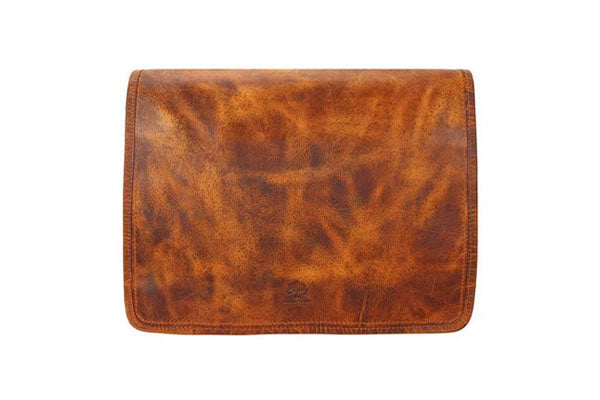 leather messenger