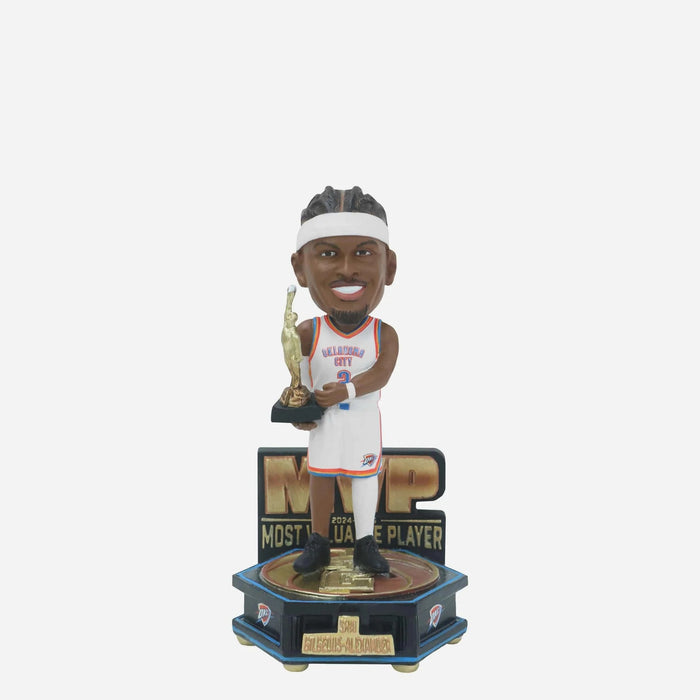 Shai Gilgeous-Alexander Oklahoma City Thunder 2025 NBA MVP Mini Bobblehead
