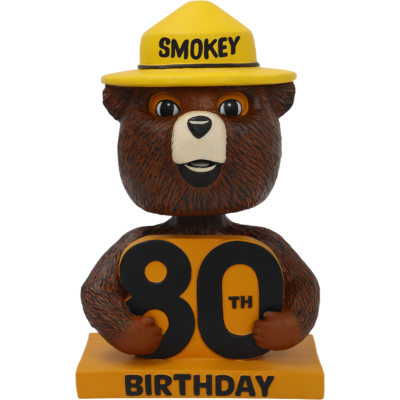 Smokey Bear 80th Birthday Bobblehead