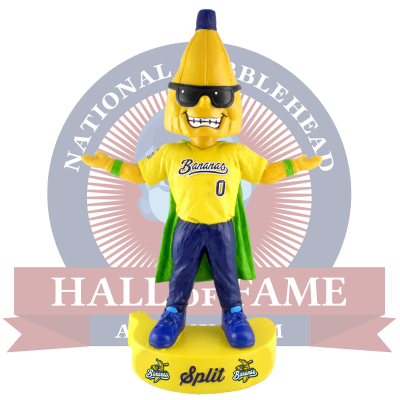 Split Savannah Bananas Mascot Bobblehead