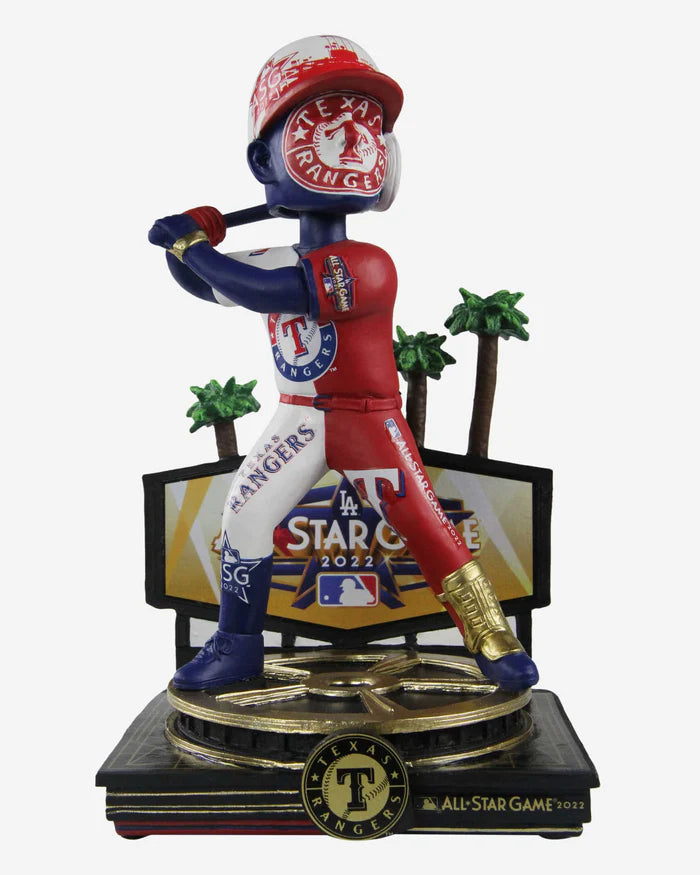 Texas Rangers 2022 All-Star Bobbles On Parade MLB Baseball Bobblehead