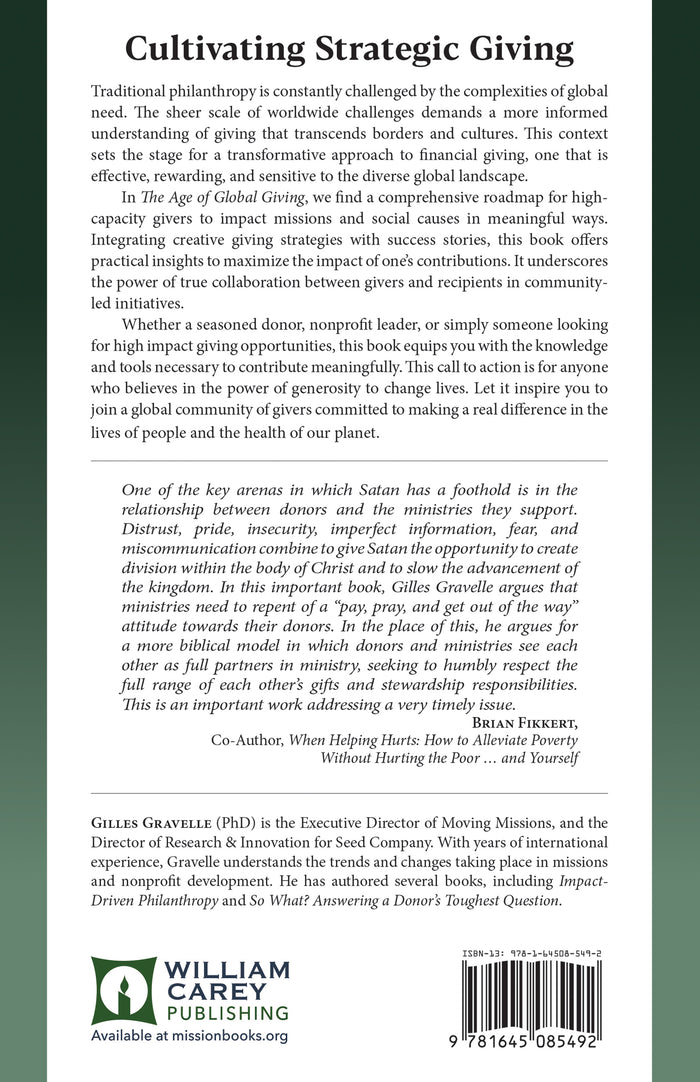 The Age of Global Giving (10th Anniversary Edition) - MissionBooks.org