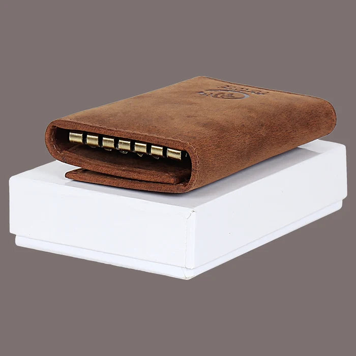 leather key fob