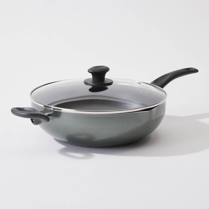Zip Fusion 28cm Wok and Glass Lid