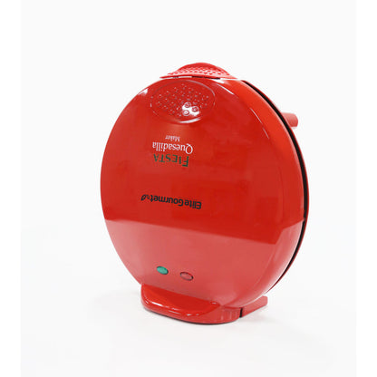 11" Non-Stick Electric Quesadilla Maker - 6-Wedges (Red)