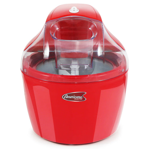 1.5Qt. Personal Ice Cream Maker with Freezer Bowl (Red)