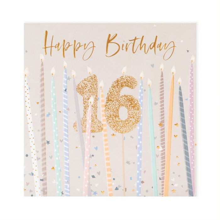 16th Birthday Greetings Card