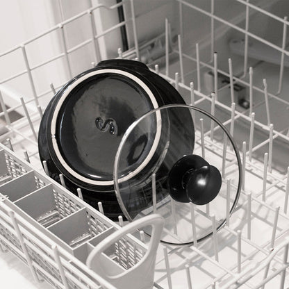 Slow cooker parts inside of the dishwasher