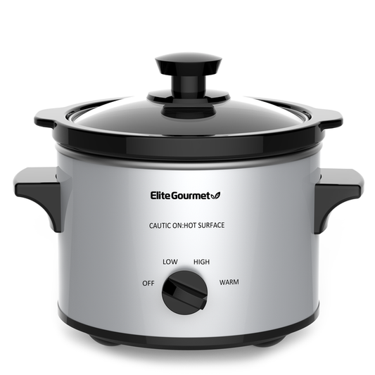 2 Qt. Electric Stainless Steel Slow Cooker